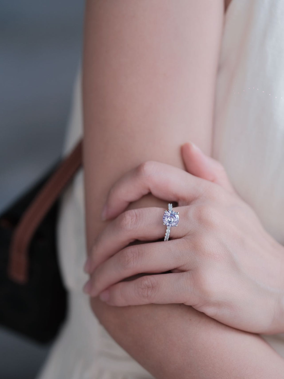I'm 120V Atrayente Ring - Lavender Purple - ARTĒ Madrid