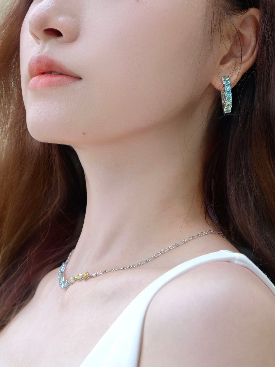 SunDaze Eternity Hoop Earrings