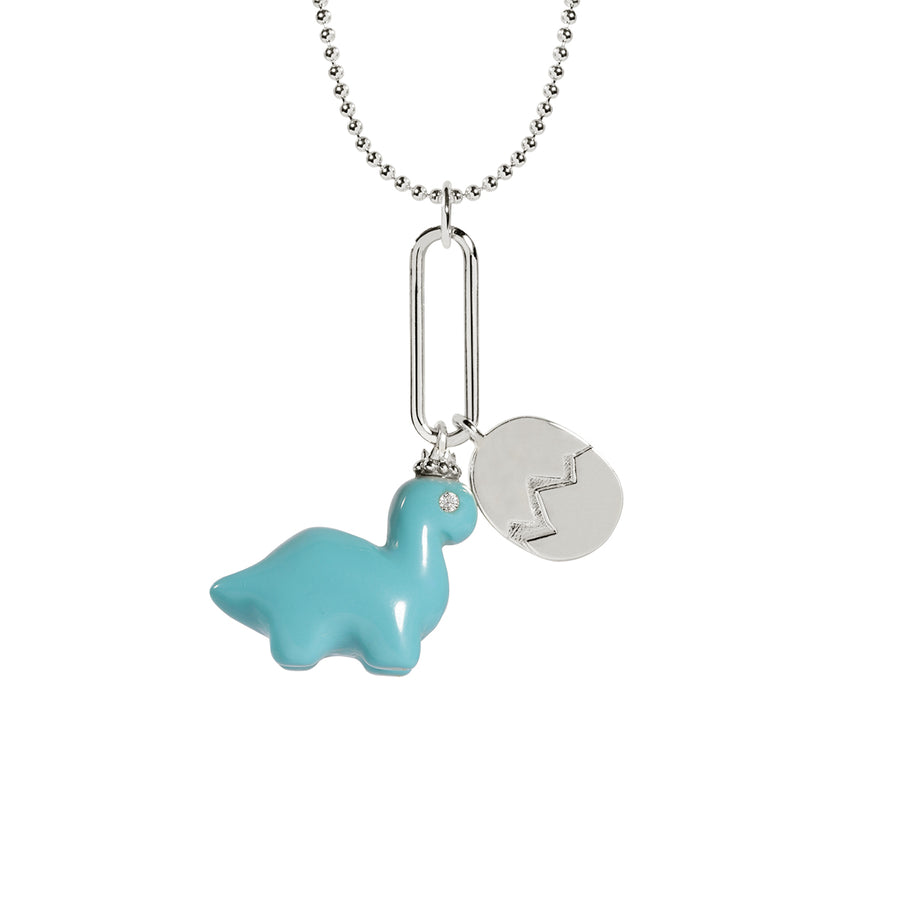BABY DINO Brontosaurus Necklace ( Gold / Silver ) - ARTE Madrid