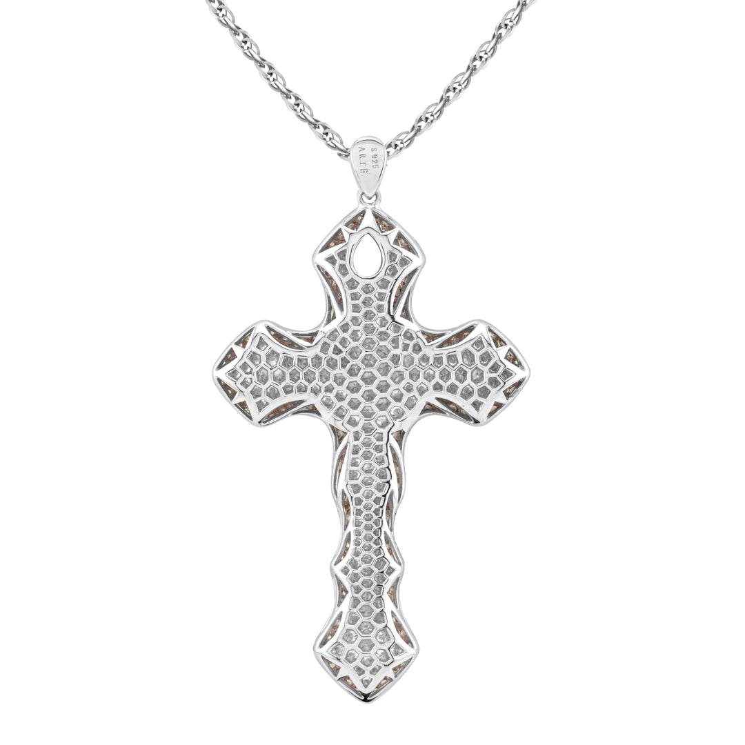 CRUZ Gothic Cross Pendant Necklace