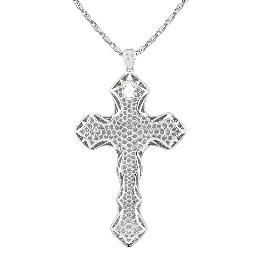 CRUZ Gothic Cross Pendant Necklace