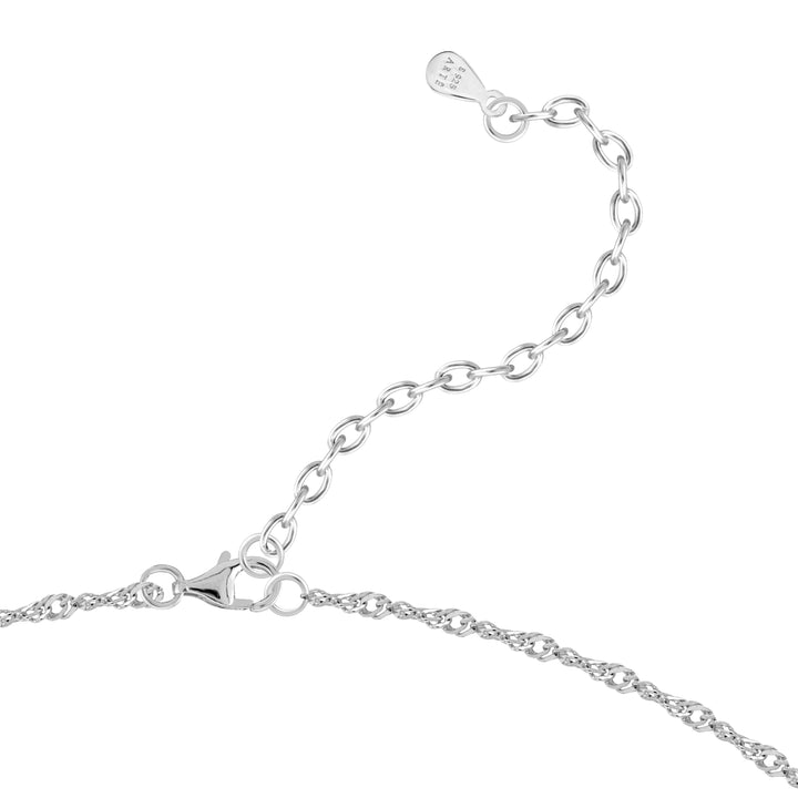 CRUZ Timeless Mosaic Cross Pendant Necklace