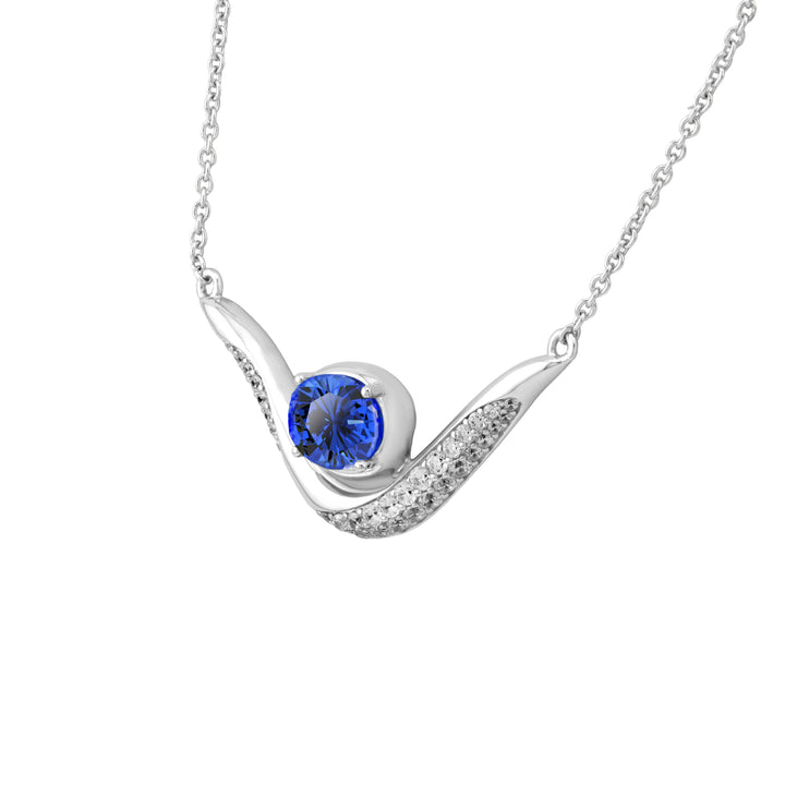 SIERRA Sculpted Pavé Contour Necklace - ARTĒ Madrid