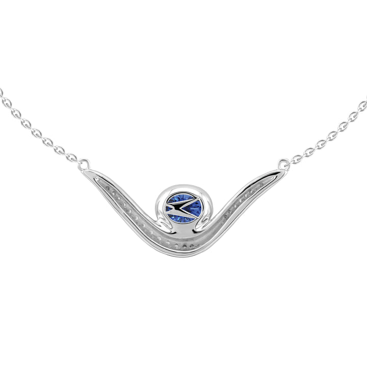 SIERRA Sculpted Pavé Contour Necklace - ARTĒ Madrid
