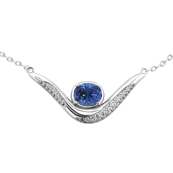 SIERRA Sculpted Pavé Contour Necklace - ARTĒ Madrid