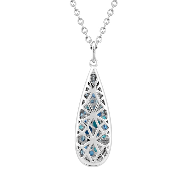 SIERRA Pavé Drop Pendant Necklace - ARTĒ Madrid