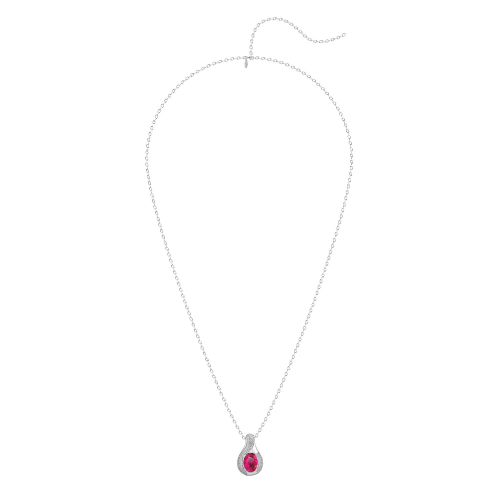 SIERRA Pavé Amulet Necklace - ARTĒ Madrid