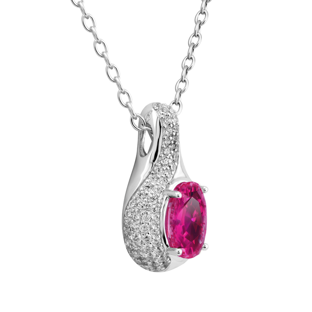 SIERRA Pavé Amulet Necklace - ARTĒ Madrid