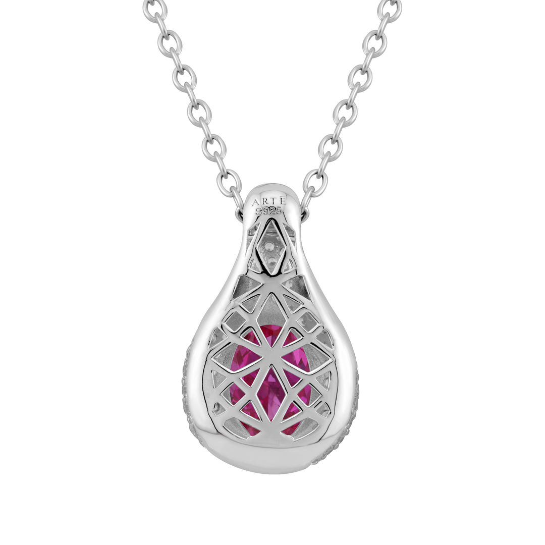 SIERRA Pavé Amulet Necklace - ARTĒ Madrid