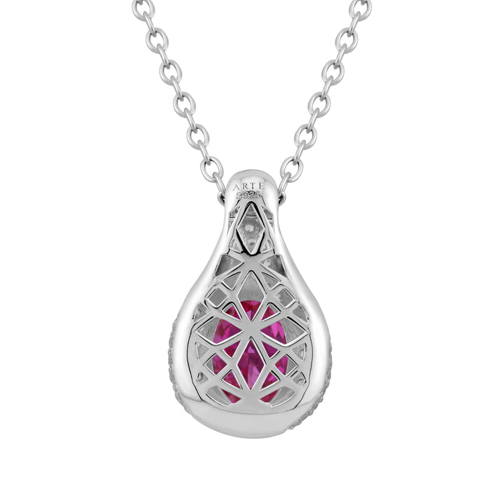 SIERRA Pavé Amulet Necklace - ARTĒ Madrid