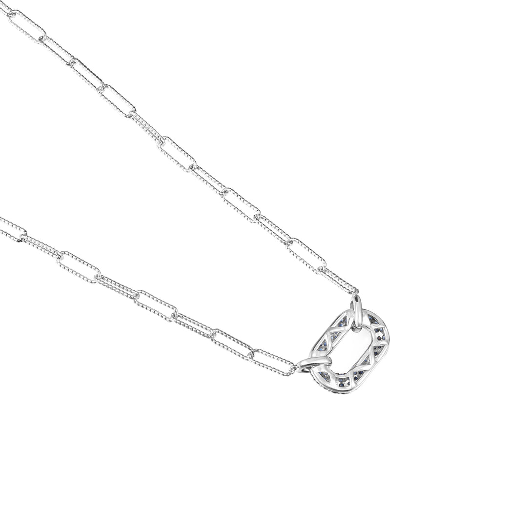 TOGGLE Puffy Oval Link Necklace - ARTĒ Madrid