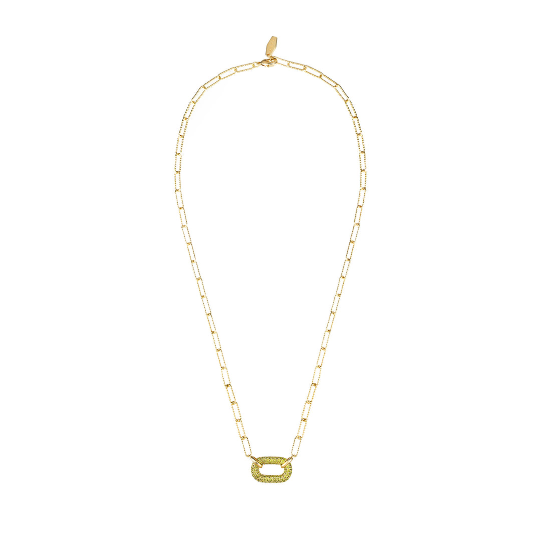 TOGGLE Puffy Oval Link Necklace - ARTĒ Madrid