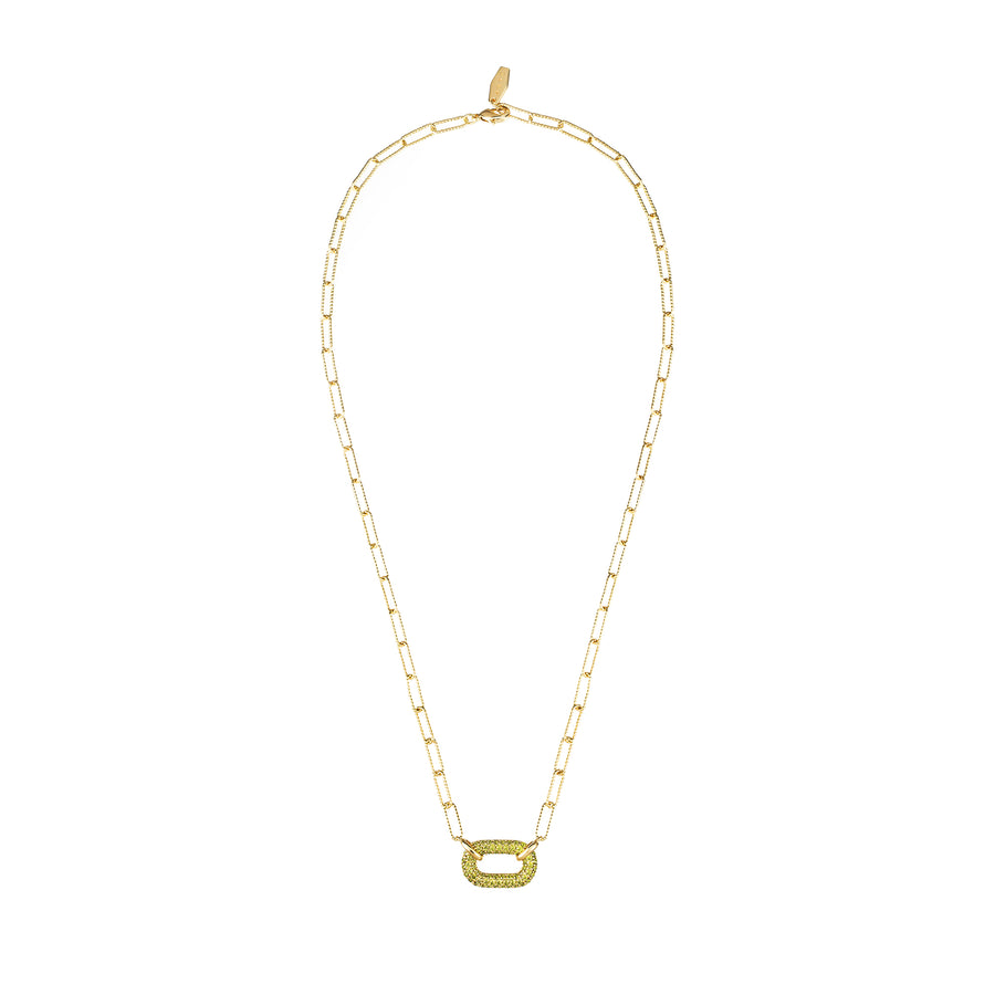 TOGGLE Puffy Oval Link Necklace - ARTĒ Madrid