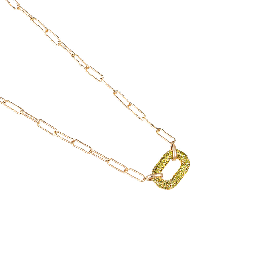 TOGGLE Puffy Oval Link Necklace - ARTĒ Madrid
