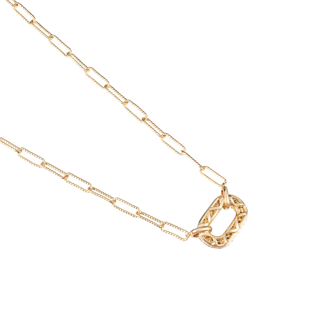 TOGGLE Puffy Oval Link Necklace - ARTĒ Madrid