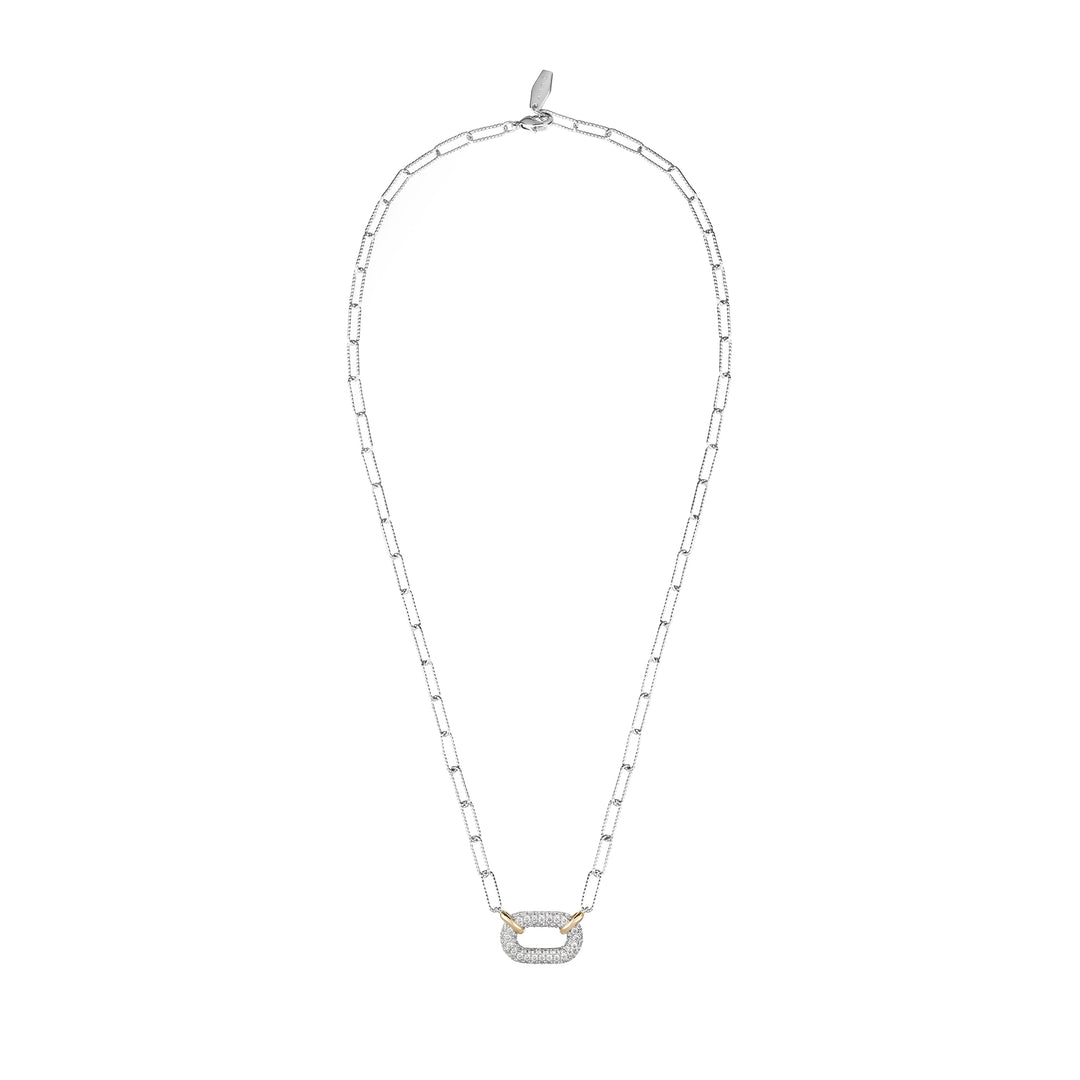 TOGGLE Puffy Oval Link Necklace - ARTĒ Madrid