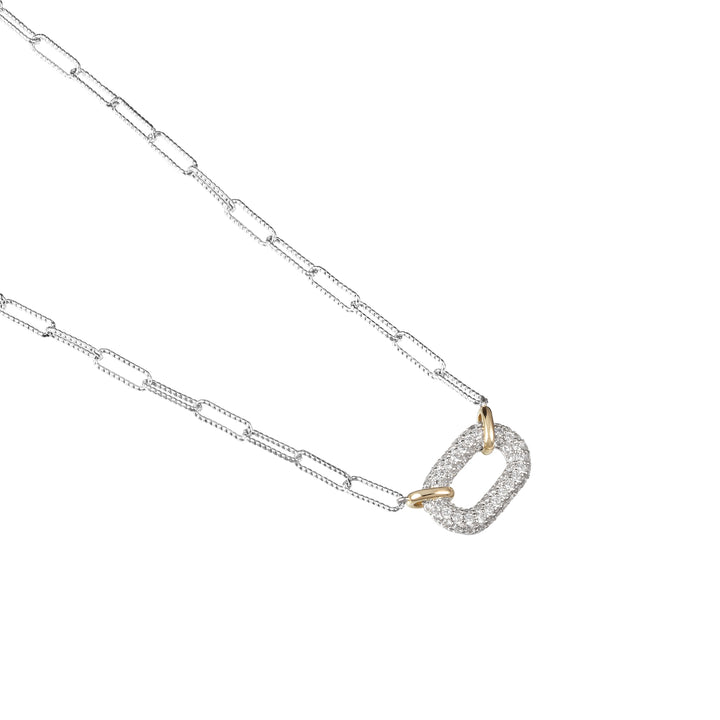 TOGGLE Puffy Oval Link Necklace - ARTĒ Madrid