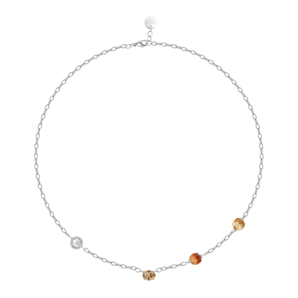 Beads of Gratitude Necklace - Champagne Orange - ART? Madrid