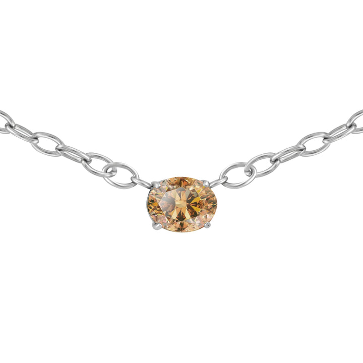 Beads of Gratitude Necklace - Champagne Orange - ART? Madrid