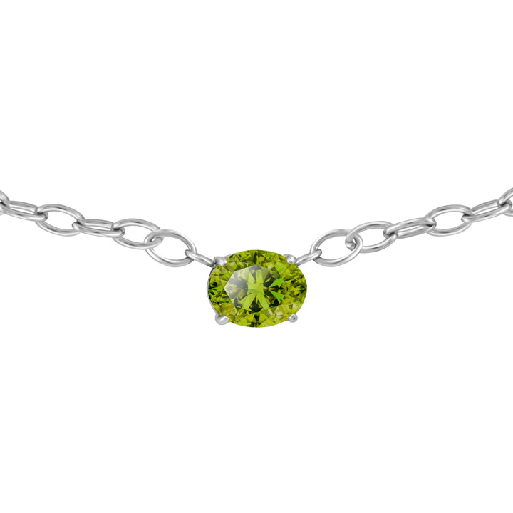 Beads of Gratitude Necklace - Peridot Green - ART? Madrid