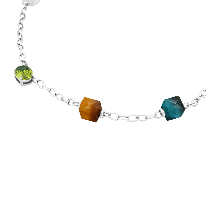 Beads of Gratitude Necklace - Peridot Green - ART? Madrid