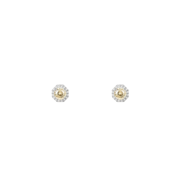 I'm 120V Exquisito Stud Earrings - Canary Yellow - ARTĒ Madrid