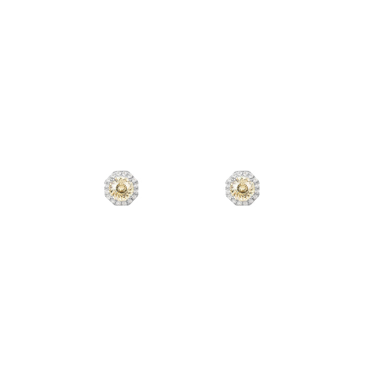 I'm 120V Exquisito Stud Earrings - Canary Yellow - ARTĒ Madrid