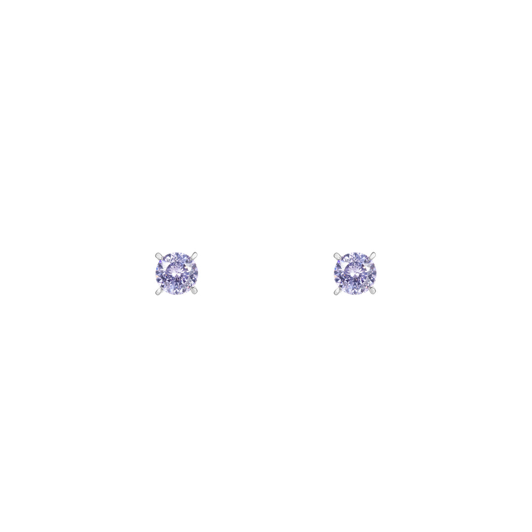 I'm 120V Genuino Stud Earrings - Lavender Purple - ARTĒ Madrid