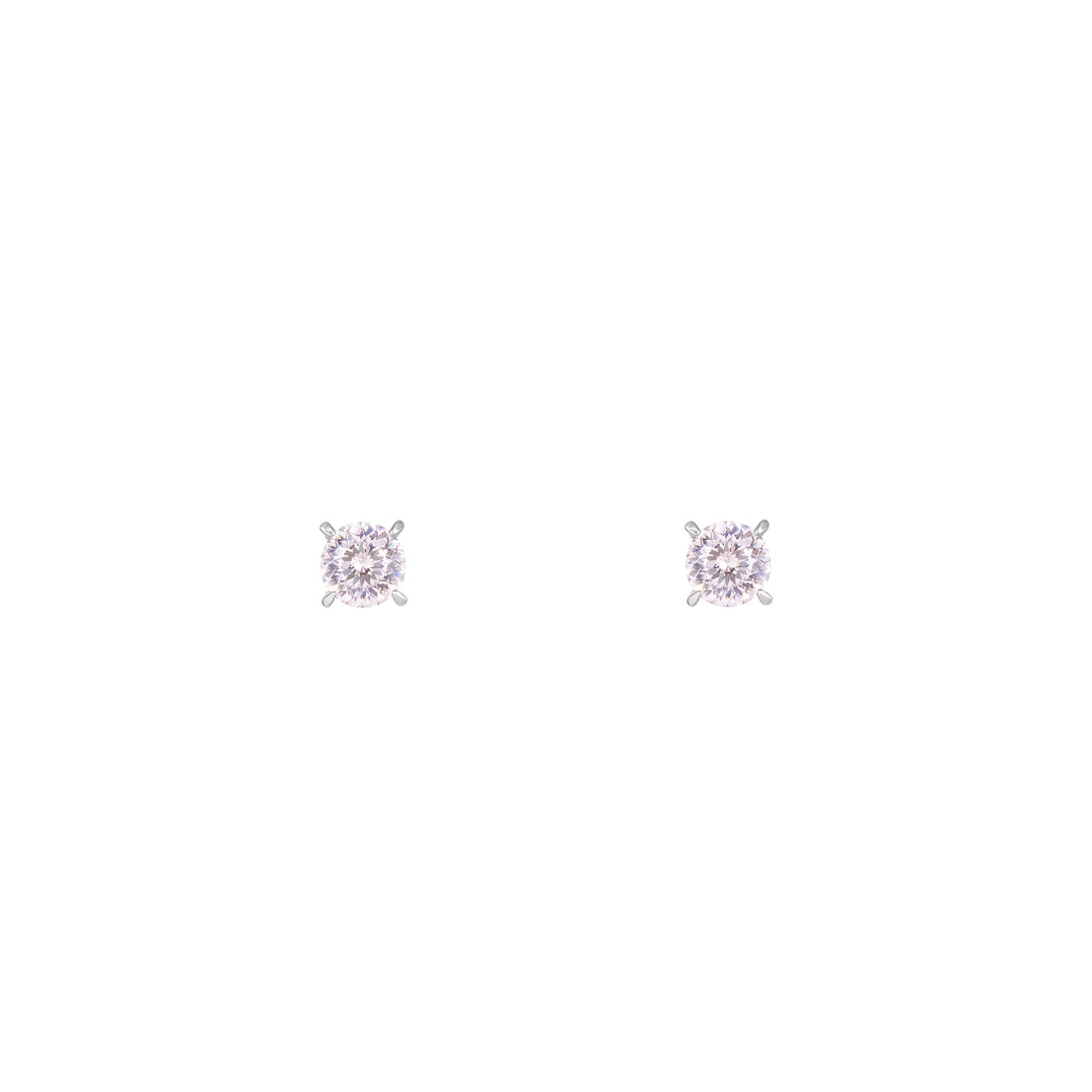 I'm 120V Genuino Stud Earrings - Fancy Pink - ARTĒ Madrid