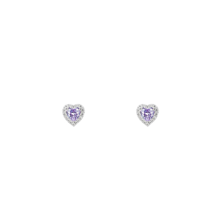 I'm 120V Encantador Stud Earrings - Lavender Purple - ARTĒ Madrid