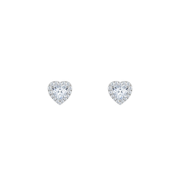 I'm 120V Encantador Stud Earrings - White - ARTĒ Madrid