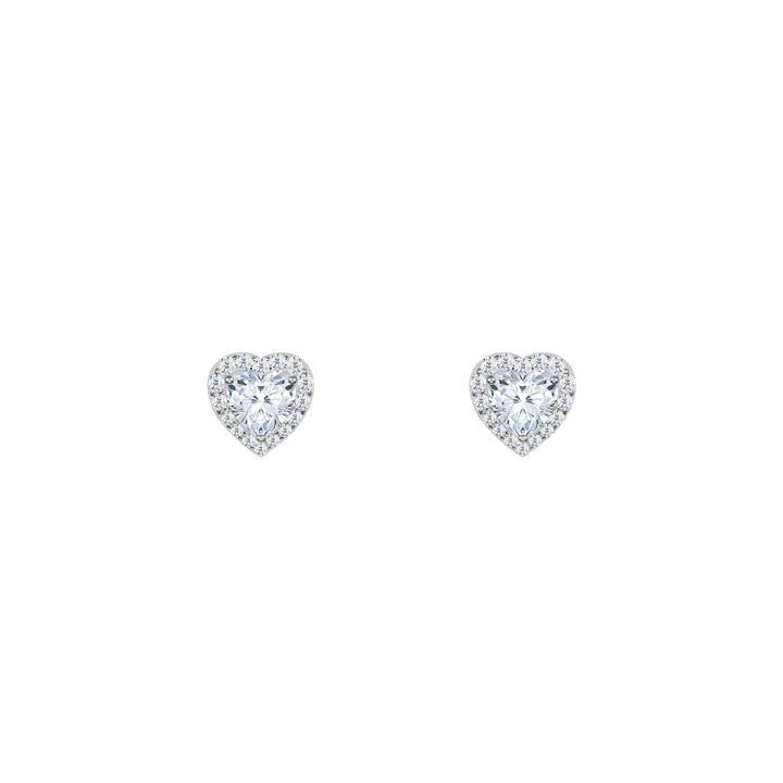 I'm 120V Encantador Stud Earrings - White - ARTĒ Madrid