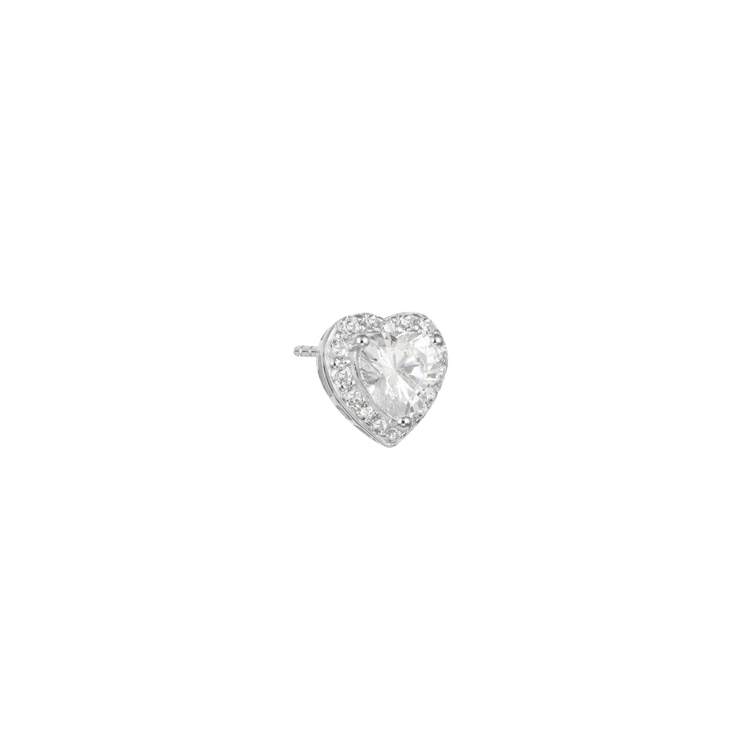 I'm 120V Encantador Stud Earrings - White - ARTĒ Madrid