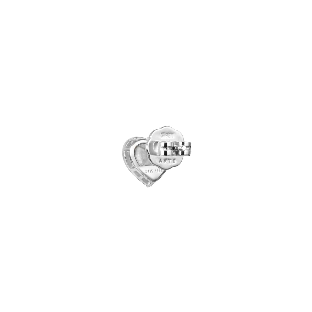 I'm 120V Encantador Stud Earrings - White - ARTĒ Madrid