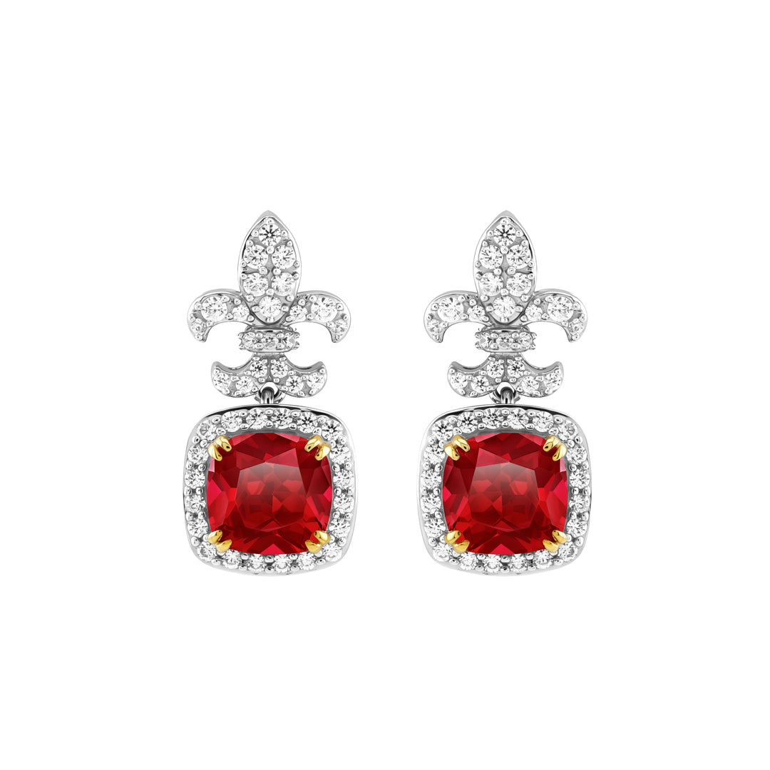 CASA REAL Fleur-de-lis Earrings
