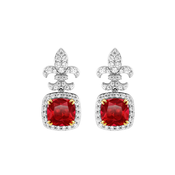 CASA REAL Fleur-de-lis Earrings