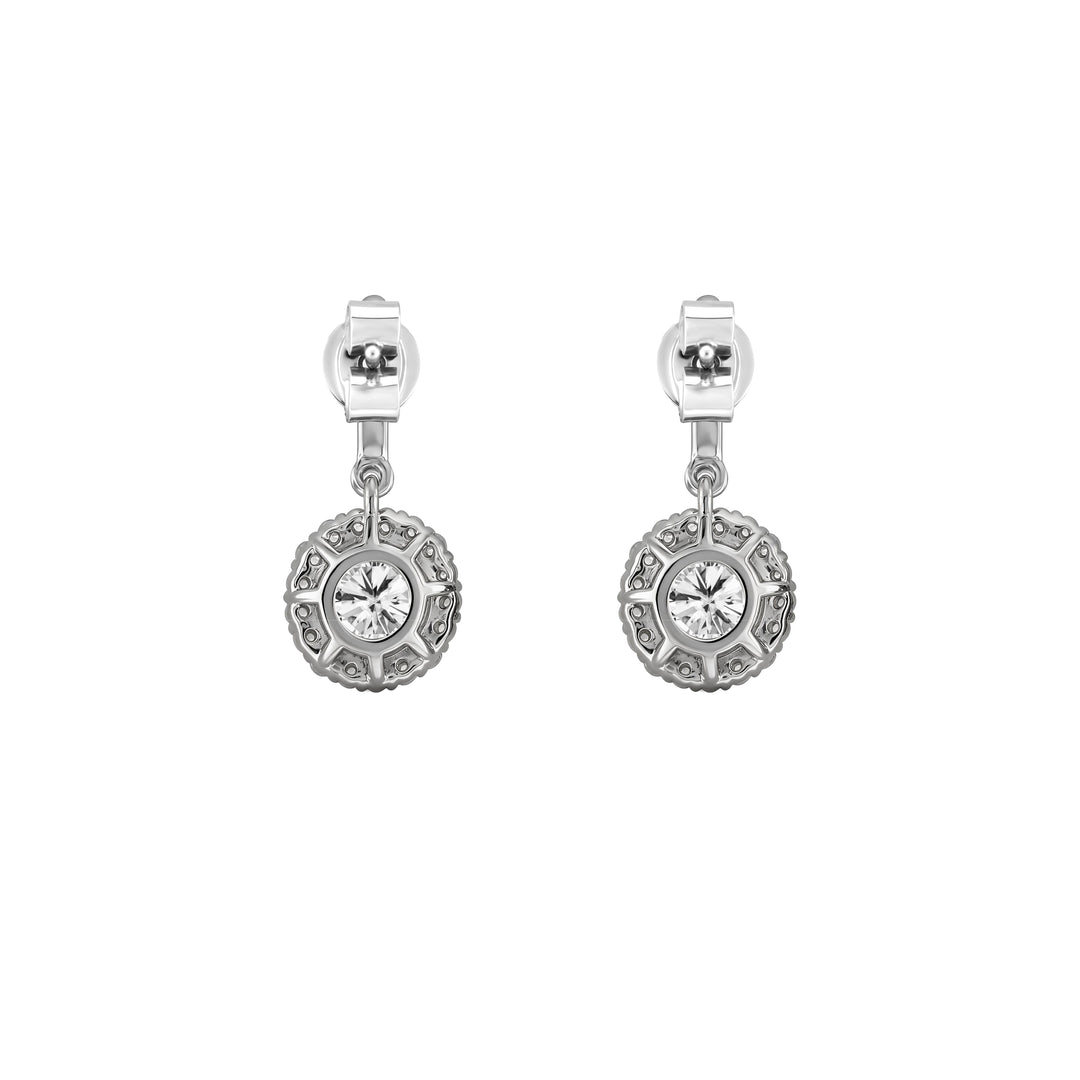 SIMPLE Round Drop Earrings