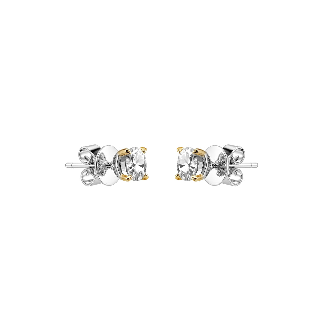 SIMPLE Two-way Floral Stud Earrings