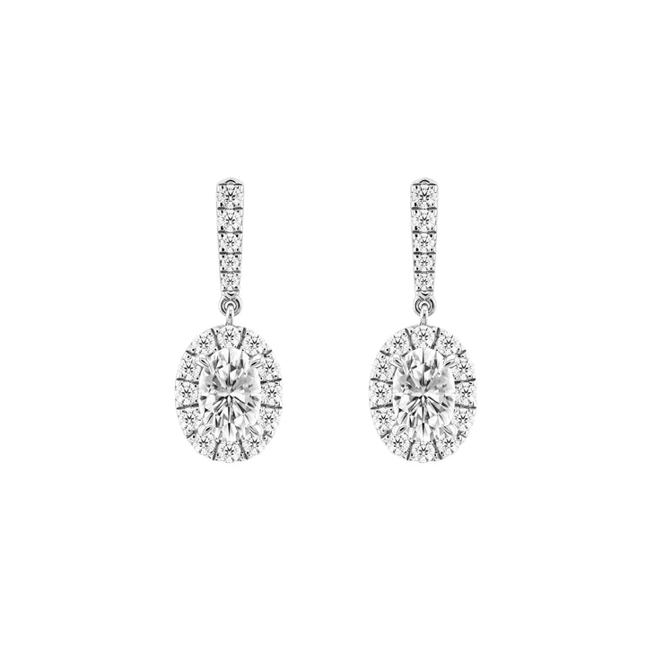 SIMPLE Oval Drop Earrings