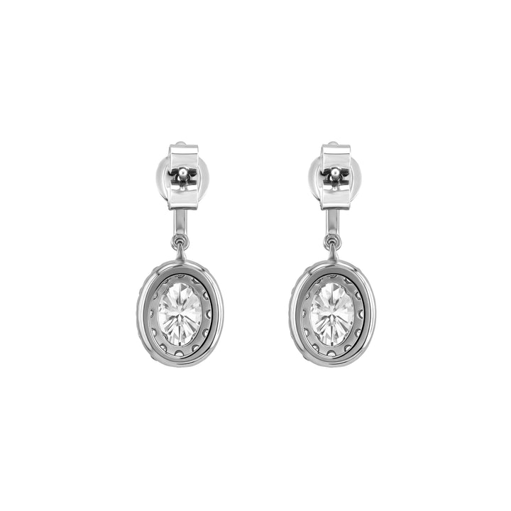 SIMPLE Oval Drop Earrings