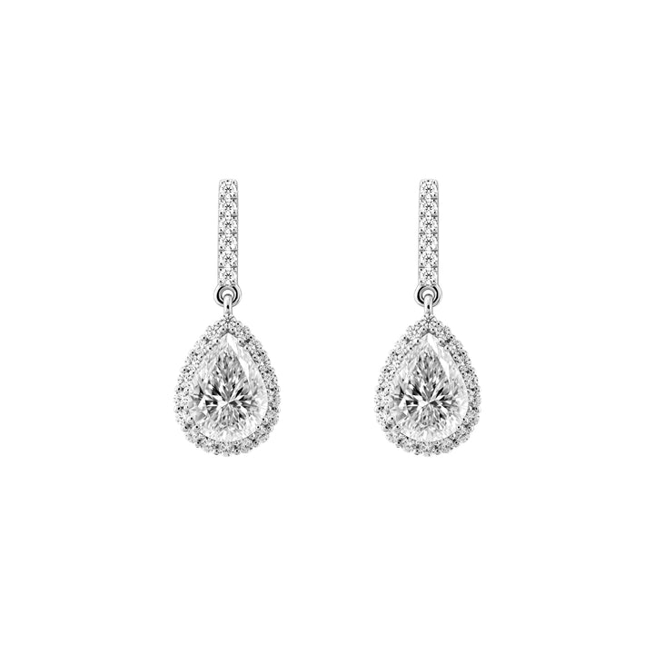 SIMPLE Pear-shaped Drop Earrings
