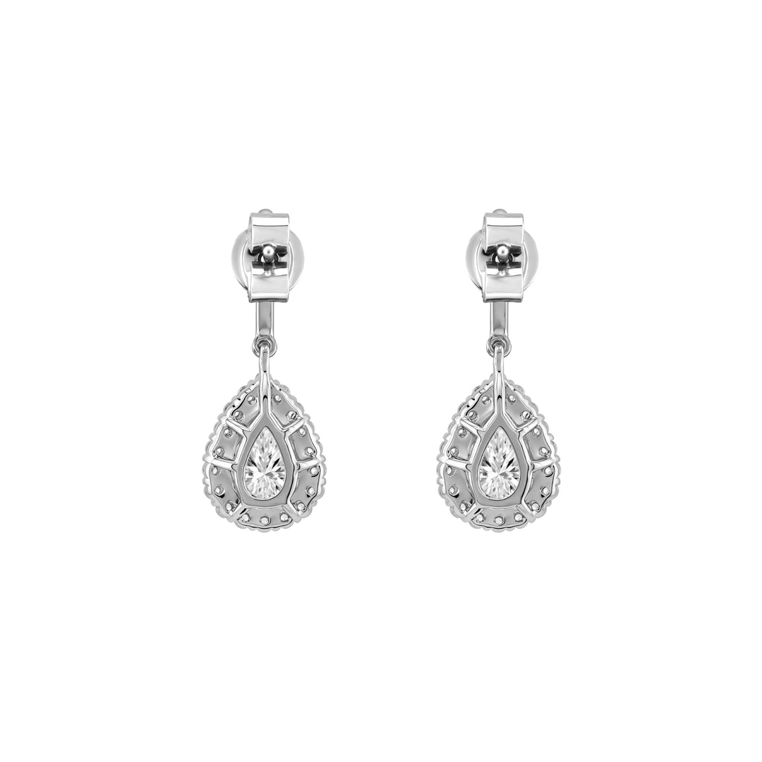SIMPLE Pear-shaped Drop Earrings