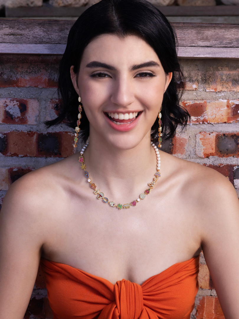 Seaside Treasures Emoji Two-way Dangle Earrings - ARTĒ Madrid