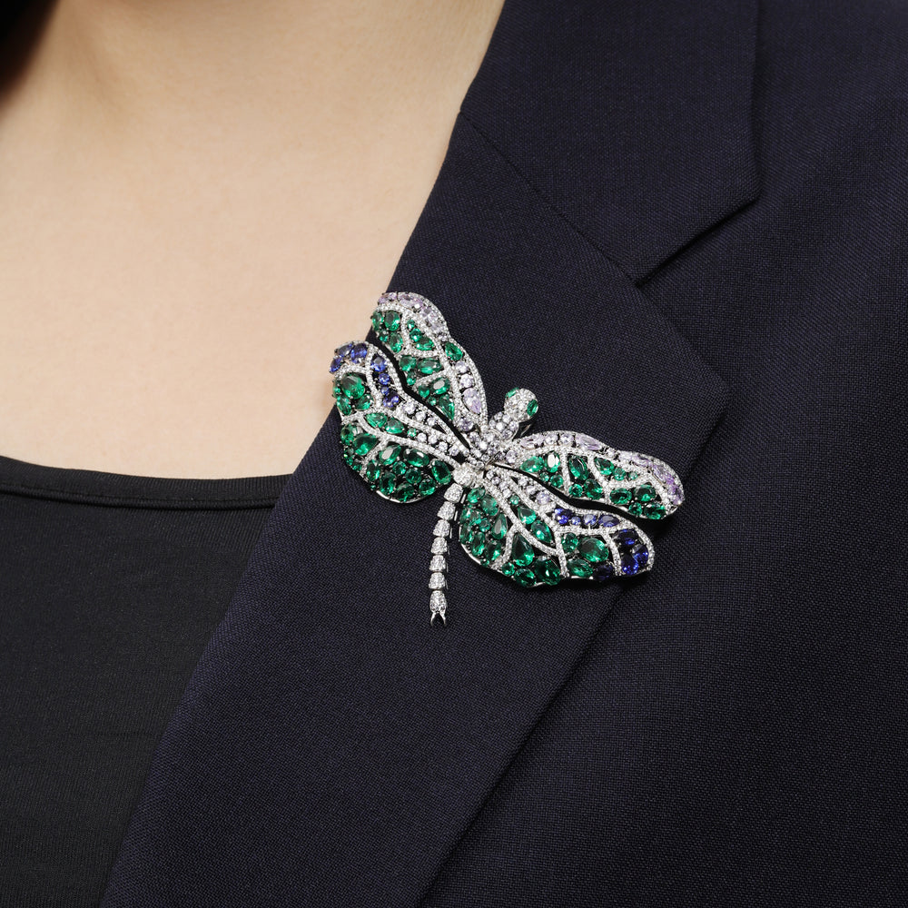 GALA Dragonfly Convertible Brooch - ARTĒ Madrid