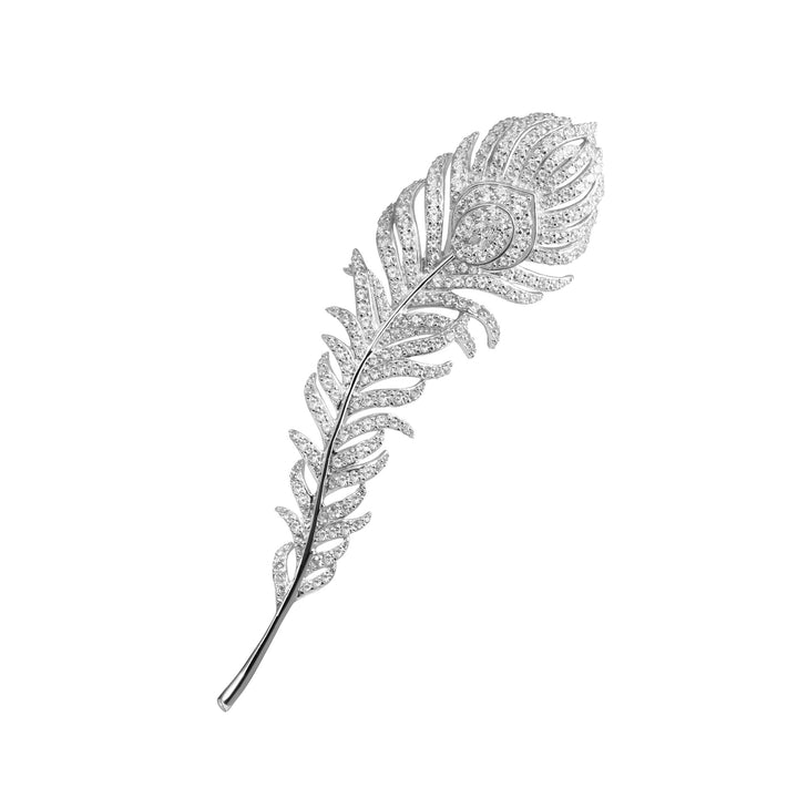 GALA Peacock Feather Brooch - ARTĒ Madrid