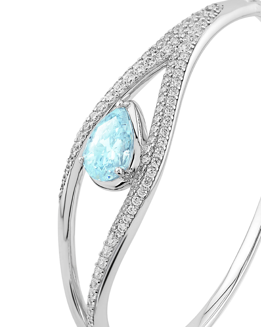 SIERRA Pavé Contour Bangle - ARTĒ Madrid