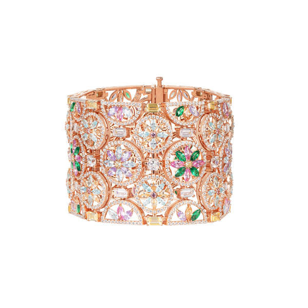 The Masterpieces Rosetón Wide Bracelet - ARTĒ Madrid