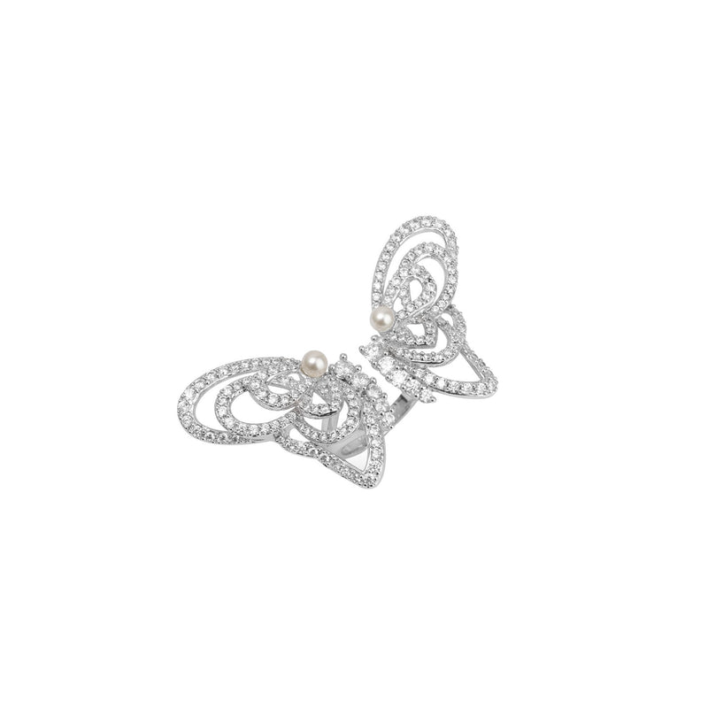 A to Z Brave Butterfly Ring