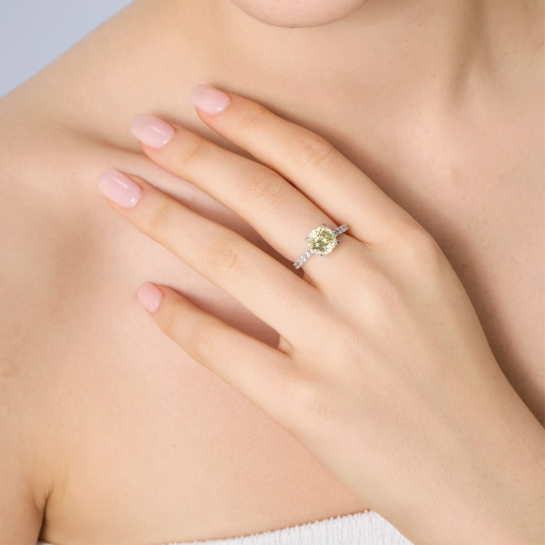 I'm 120V Atrayente Ring - Canary Yellow - ARTĒ Madrid