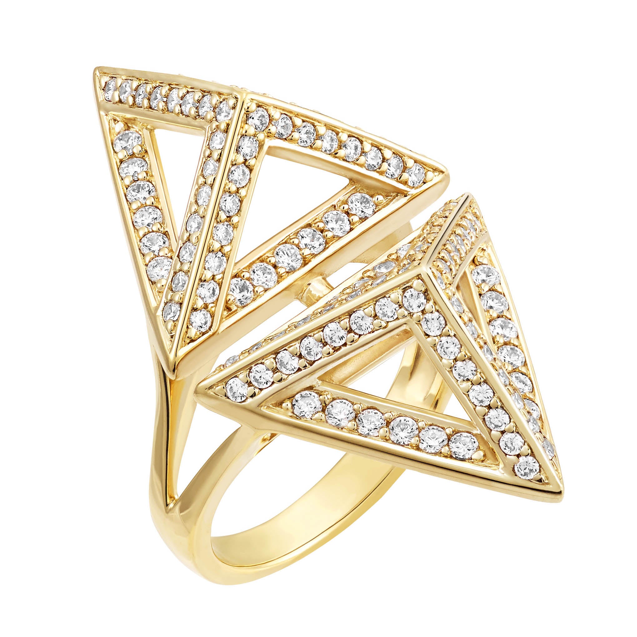 Runway Pyramid Ring